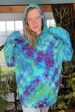 2X/3X Tie Dye Pullover Hoodie