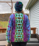 M Tie Dye Unisex Long Sleeve Shirt