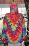 L/XL Tie Dye Pullover Hoodie