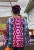 3XL Tie Dye Unisex Long Sleeve Shirt