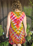 1X Tie Dye Pocket Mini Dress