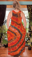 L/XL Tie Dye Maxi Dress