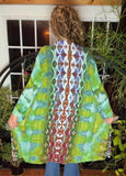 XL Tie Dye Pocket Cardigan