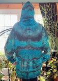 4XL/5XL Tie Dye Pullover Hoodie