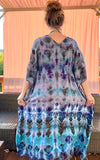 Tie Dye Cinched Caftan