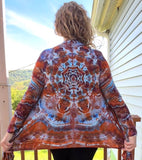 M/L Tie Dye Cardigan
