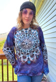 L Tie Dye Unisex Long Sleeve Shirt