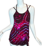 XL Tie Dye Strappy Tank Top