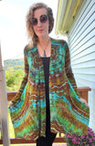 XL Tie Dye Cardigan