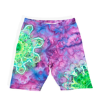 S Tie Dye Bike Shorts