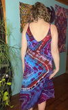 L Tie Dye High Low Dress