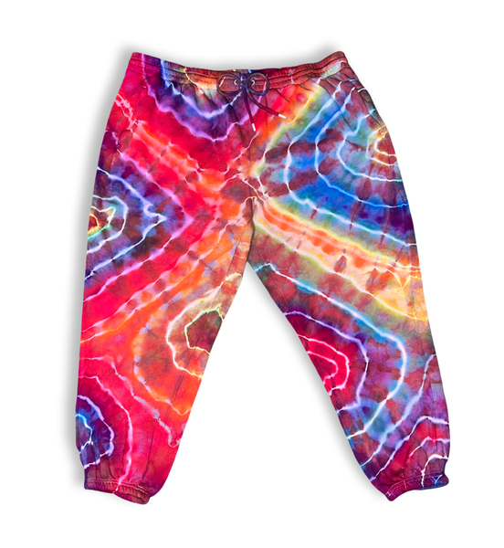 2X Tie Dye Sweat Pants