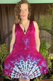 2X Tie Dye Pocket Mini Dress