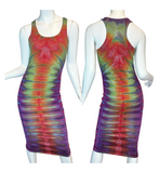 L Tie Dye Midi Dress