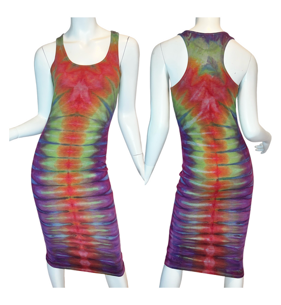 L Tie Dye Midi Dress Ithaca Tie Dyes L Tie Dye Midi Dress Ithaca Tie Dyes