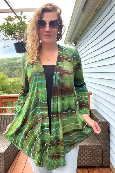 Tie dye cardigan 
