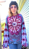 L Tie Dye Unisex Long Sleeve Shirt