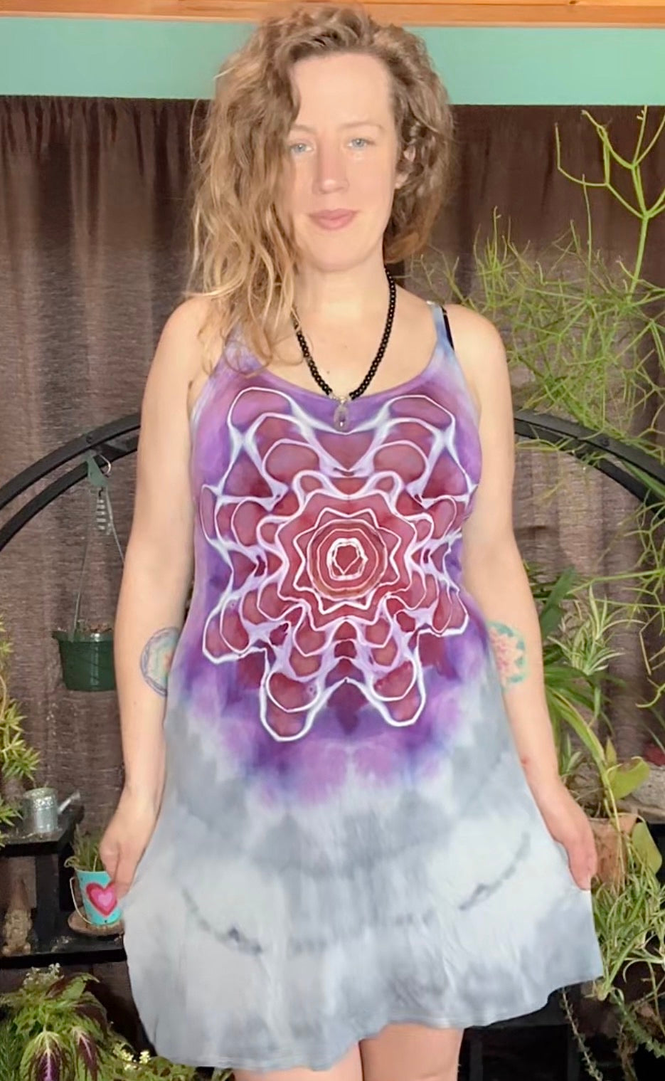 S/M Tie Dye Mini Dress  Ithaca Tie Dyes