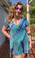 Tie dye babydoll dress 