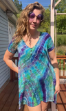 Tie dye babydoll dress 