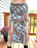 2X Tie Dye Midi Skirt