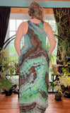 S/M Tie Dye Maxi Dress