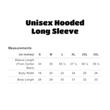 2XL Hooded Long Sleeve