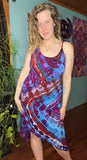 L Tie Dye High Low Dress