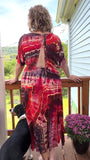 L/XL Tie Dye Maxi Dress