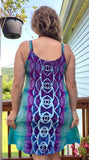 XL Tie Dye Mini Dress