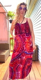 Small Maxi Flounce Dress