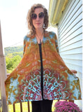 XL Tie Dye Cardigan