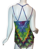 S Tie Dye Strappy Tank Top