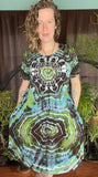 2X Tie Dye Dress