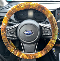 Tie Dye Steering Wheel Cover