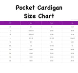 3XL Pocket Cardigan