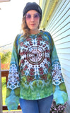 L Tie Dye Unisex Long Sleeve Shirt