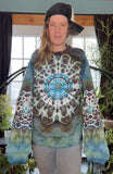 L Tie Dye Unisex Long Sleeve Shirt