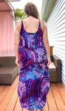 Large Maxi Flounce Dress
