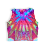 L Tie Dye Crop Top