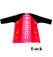XL Unisex Tie Dye Baseball Tee