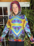 S Tie Dye Pullover Hoodie