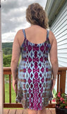 XL Tie Dye Mini Dress