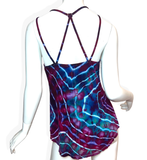 S Tie Dye Strappy Tank Top