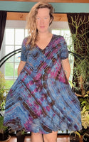 Tie dye dress, babydoll 
