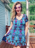 Tie dye dress