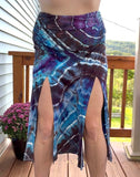 1X Tie Dye Midi Skirt