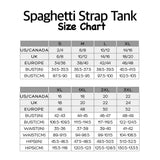 3X Spaghetti Strap Tank