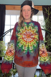 XL Tie Dye Unisex Long Sleeve Shirt