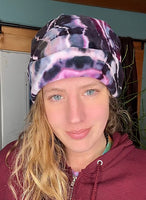 Tie Dye Velour Beanie